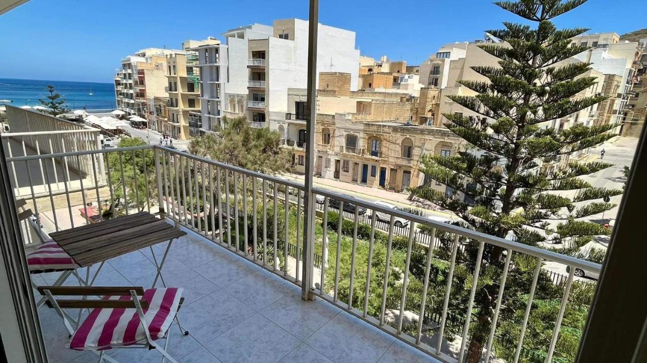 Sea View And Valley View Flat In Marsalforn Apartment Exterior photo